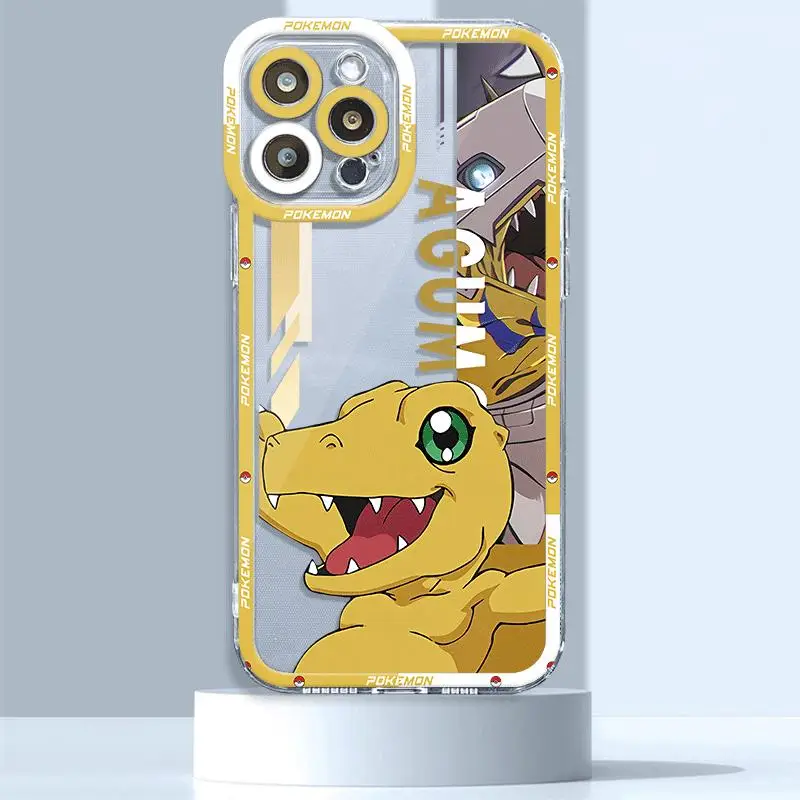 Digimon Adventure Anime Phone Case for Apple iPhone 15 Pro Max 13 14 Plus 12 Mini 1 - Digimon Merch